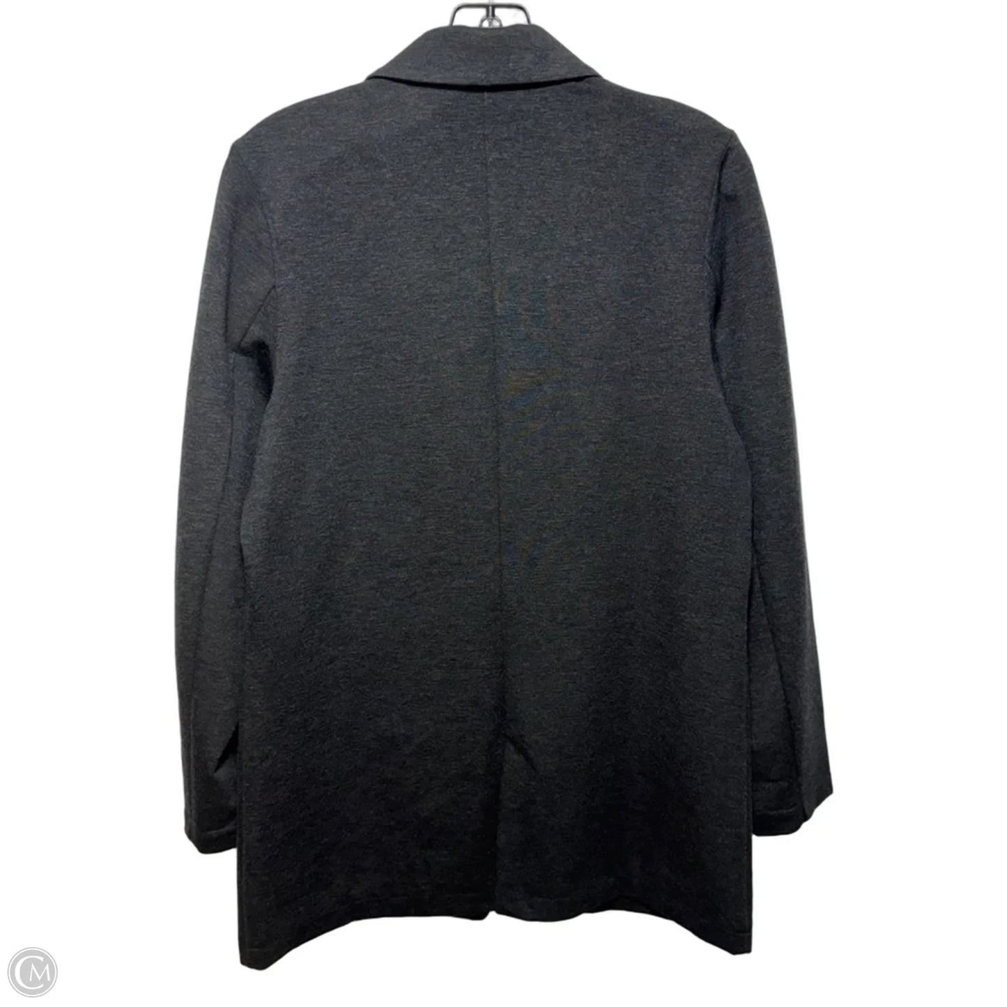 Tencel Blend Blazer By Garnet Hill In Grey, Size: 8