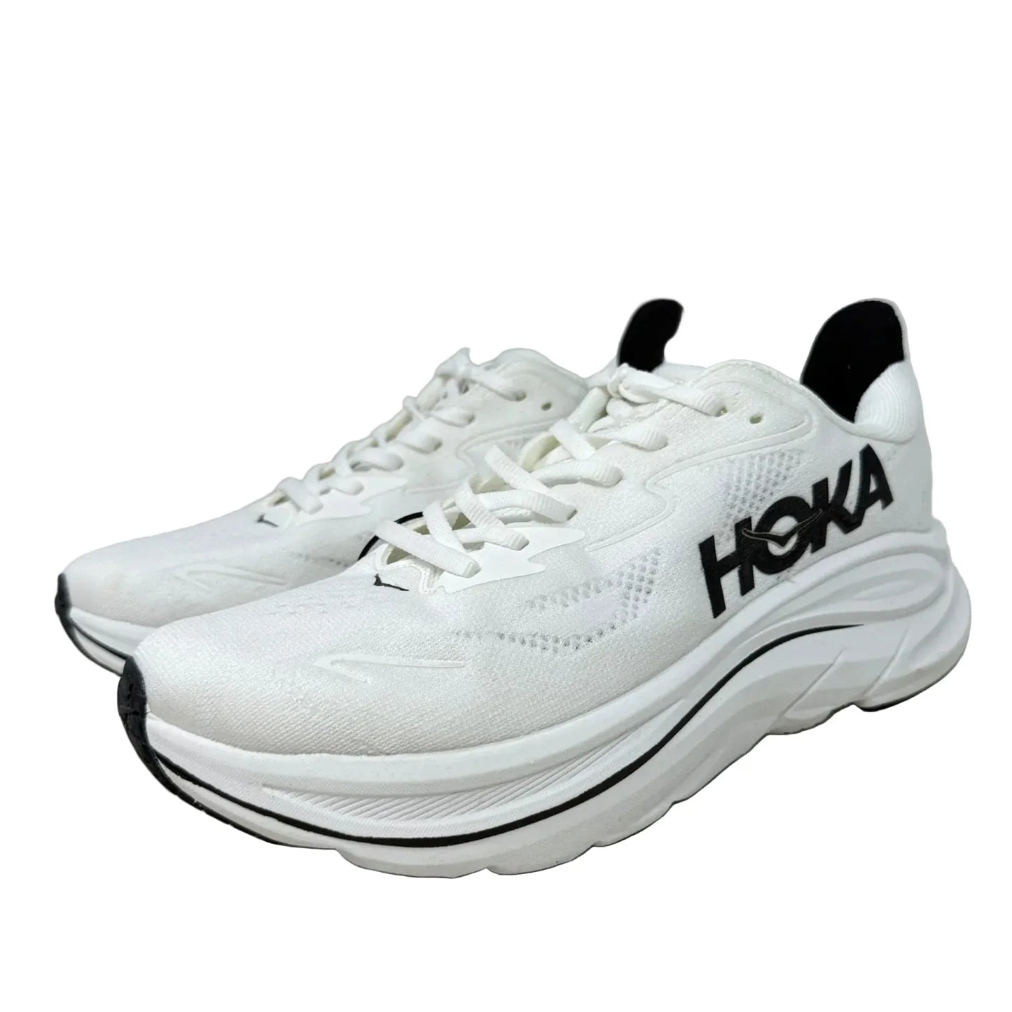 Clifton 10 Running Shoes By Hoka In White, Size: 8
