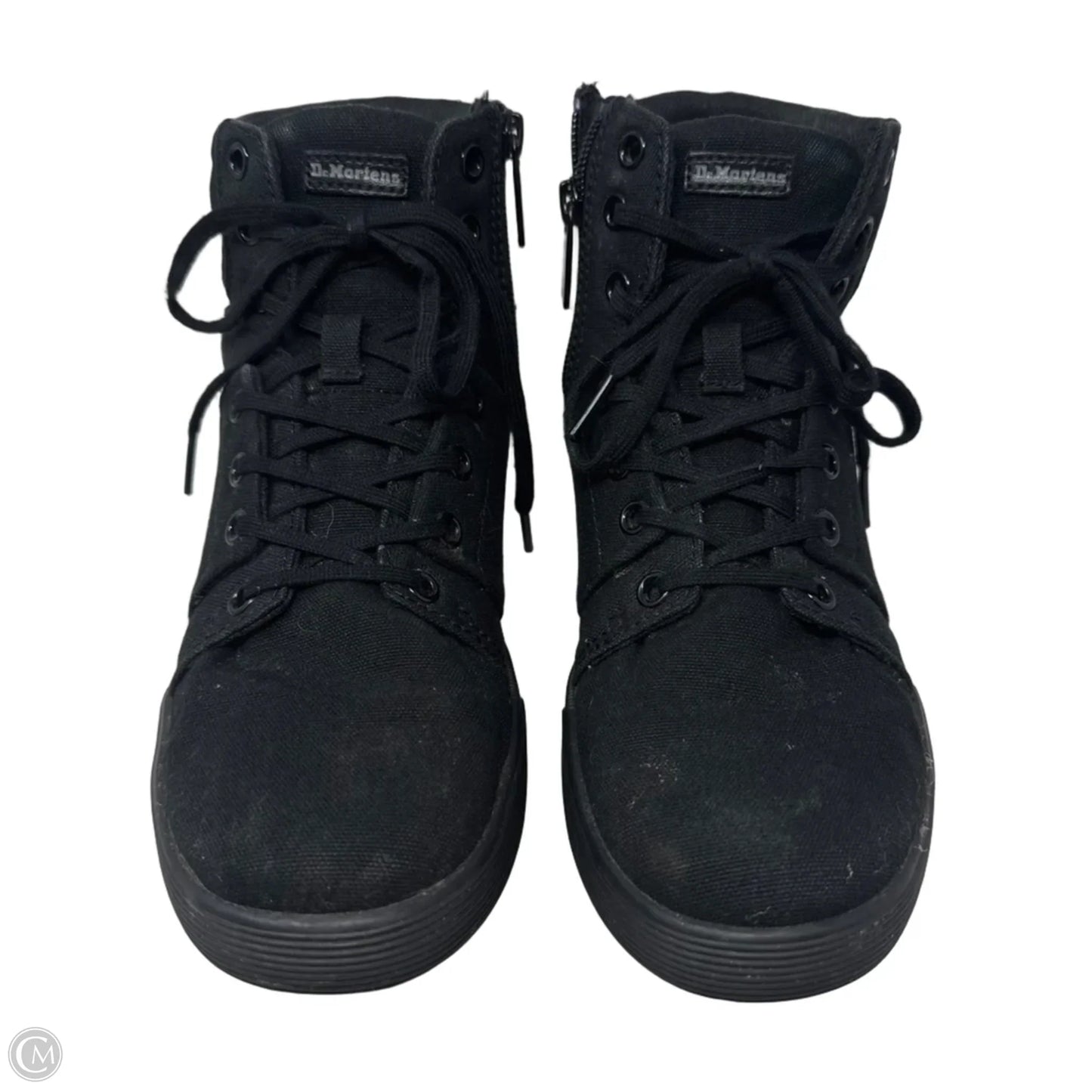 Roxarya Boots Designer By Dr Martens In Black, Size: 7