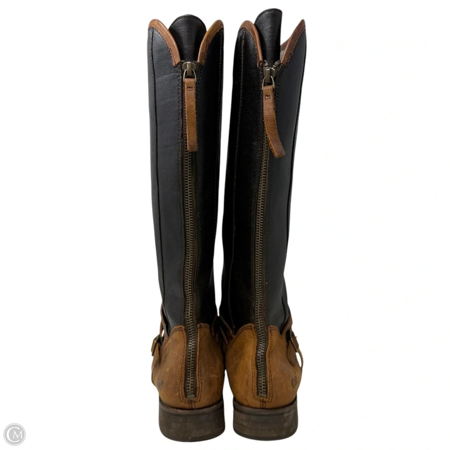 Sabrina Canvas & Leather Boots By Caterpillar In Brown, Size: 10