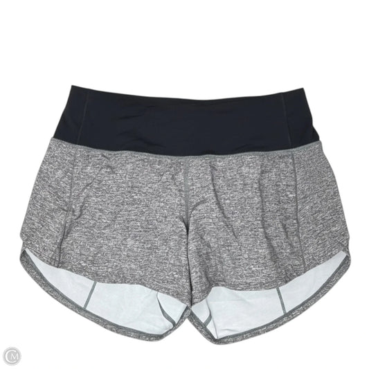 Athletic Shorts By Lululemon In Grey, Size: 4