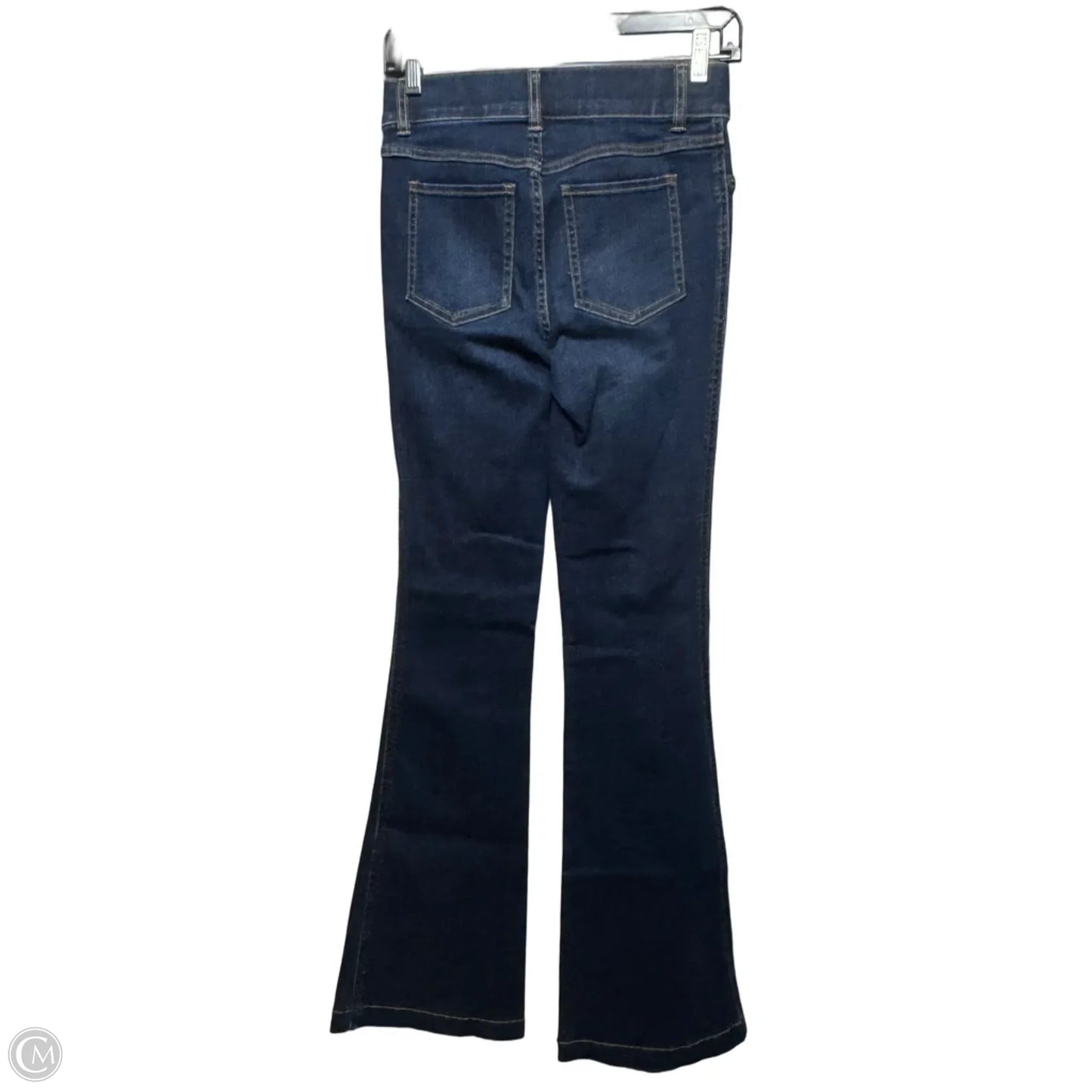 Jeans Flared By Spanx In Blue Denim, Size: Xs