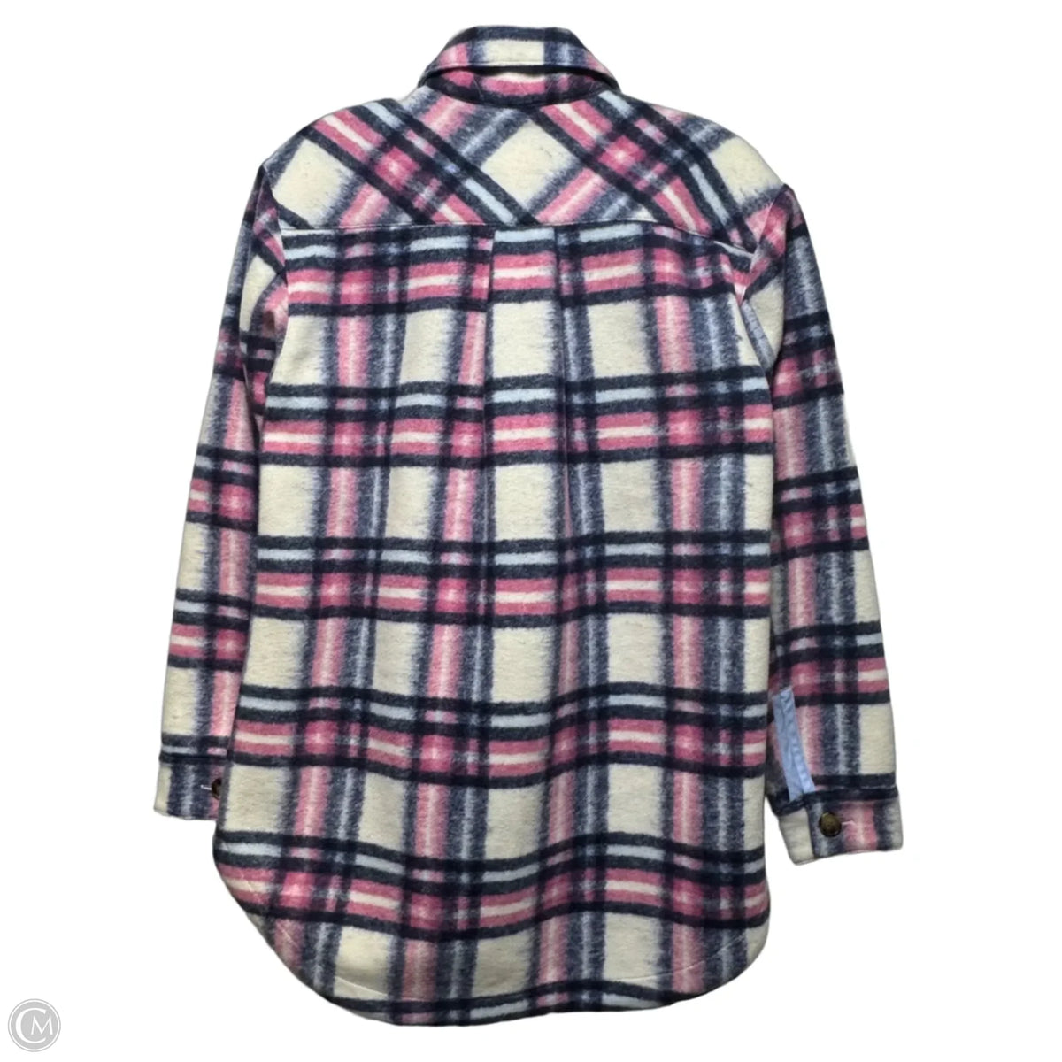 Jacket Shirt By Vineyard Vines In Plaid Pattern, Size: Xxs