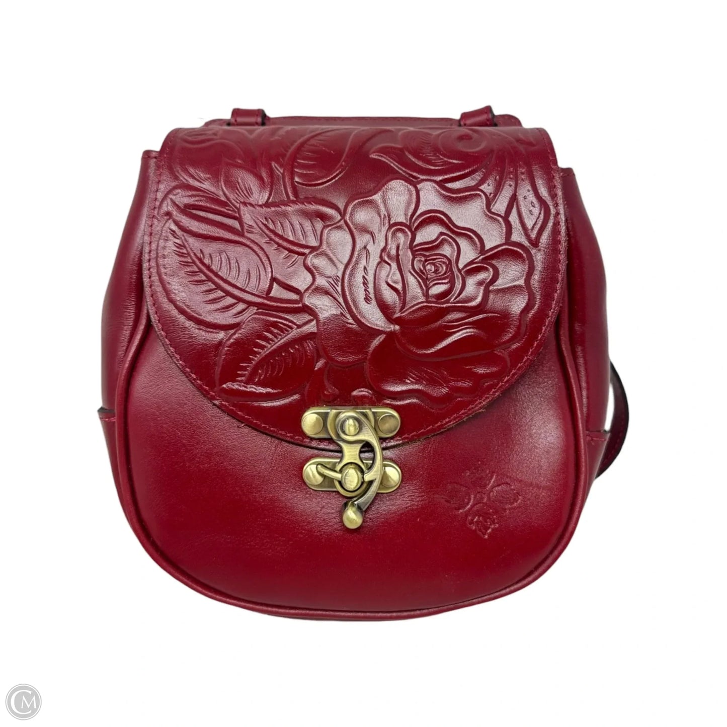 Rocca Saddle Crossbody Designer By Patricia Nash, Size: Small