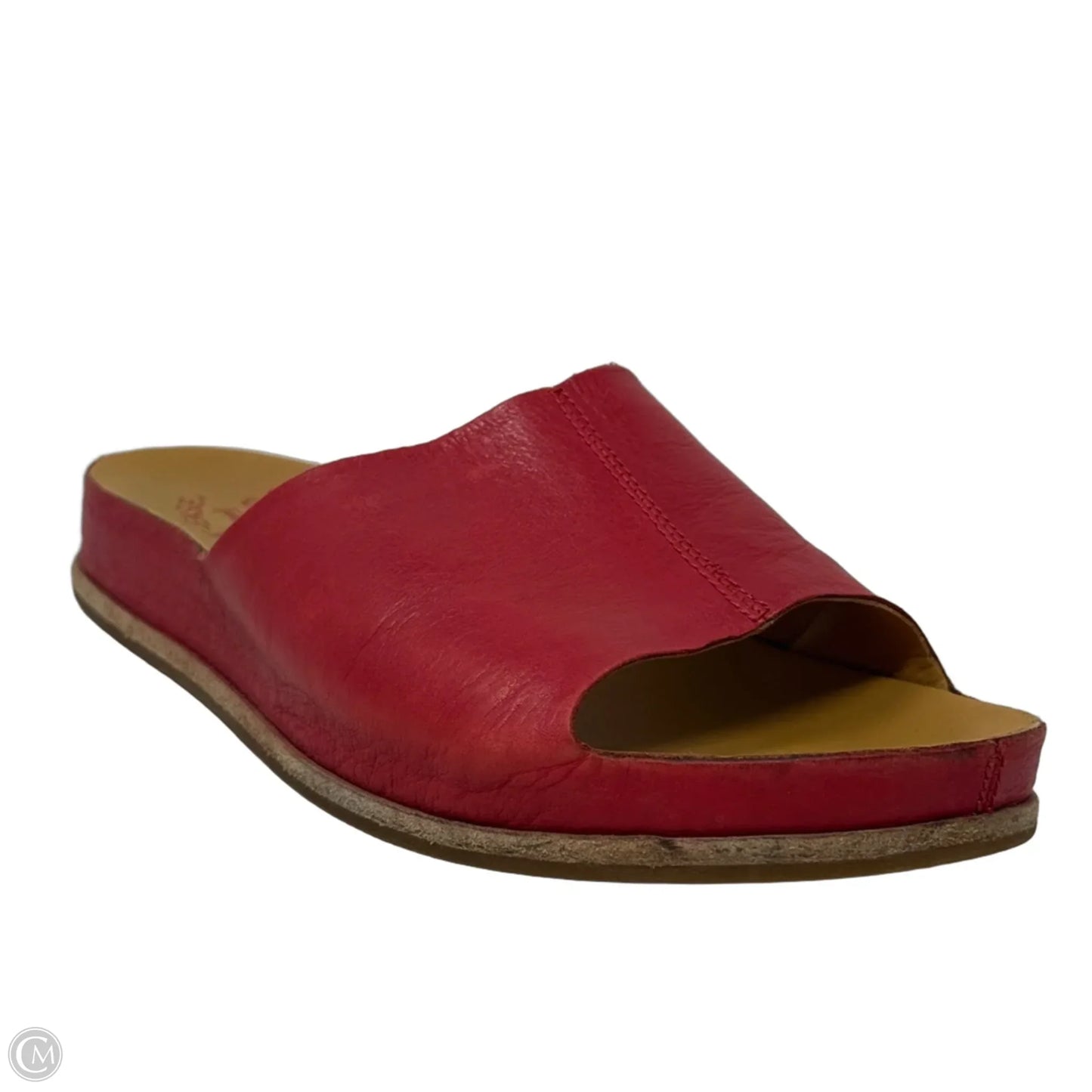 Tutsi Slide Sandals By Korks In Red, Size: 9