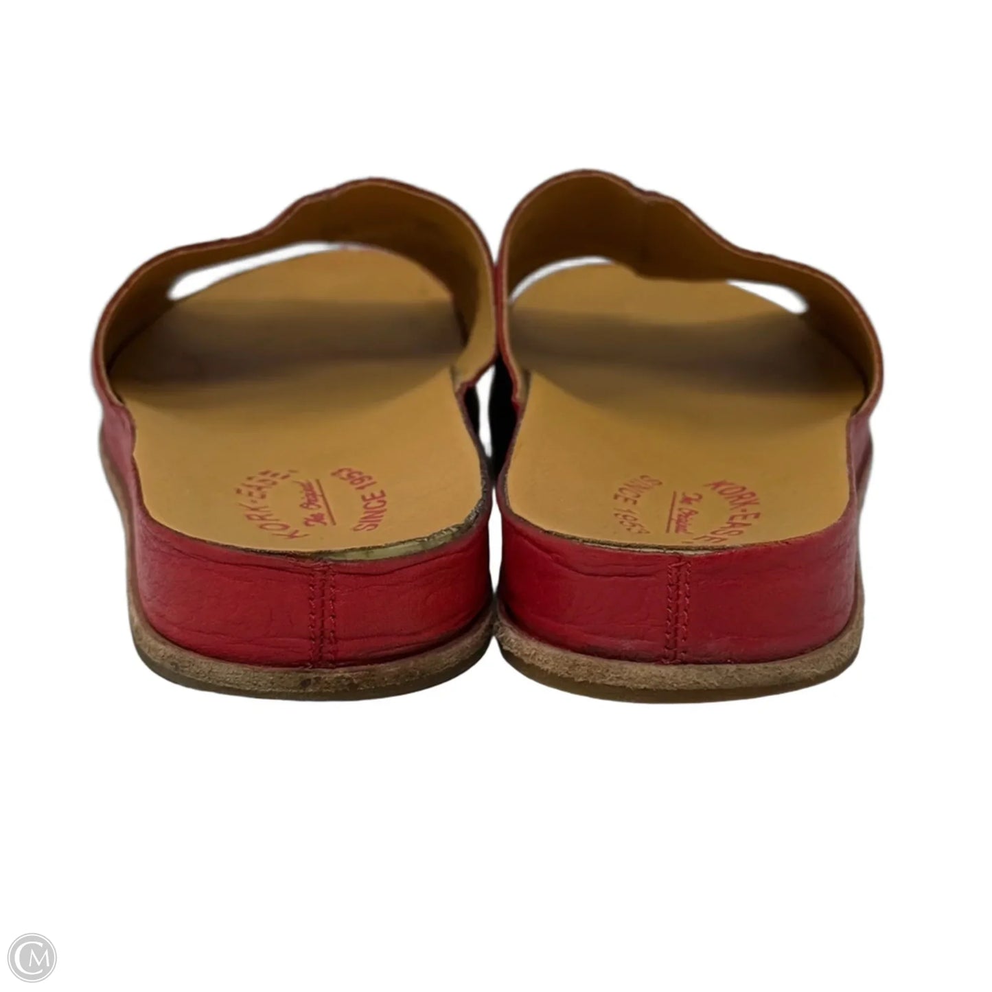 Tutsi Slide Sandals By Korks In Red, Size: 9
