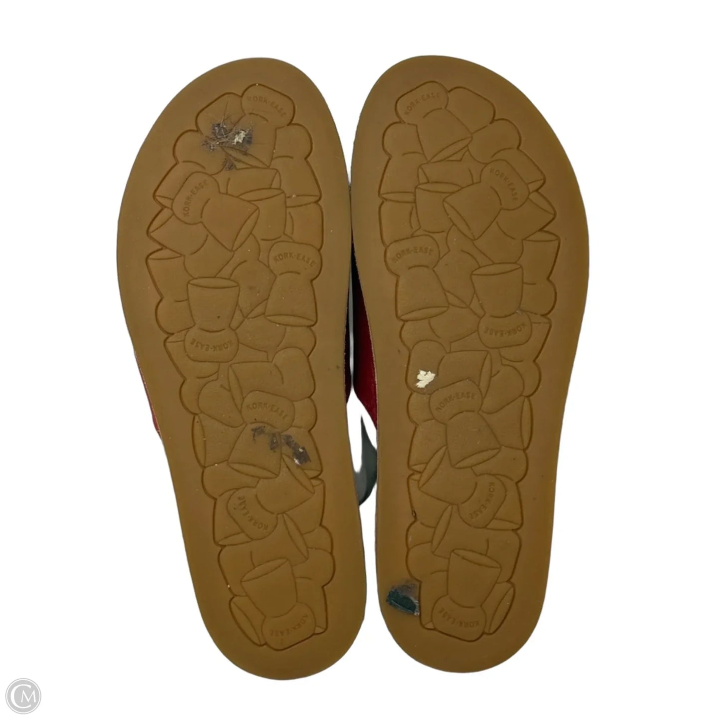 Tutsi Slide Sandals By Korks In Red, Size: 9
