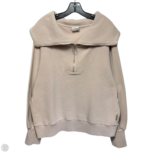 Vine Half Zip Jacket By Varley In Cream, Size: Xl