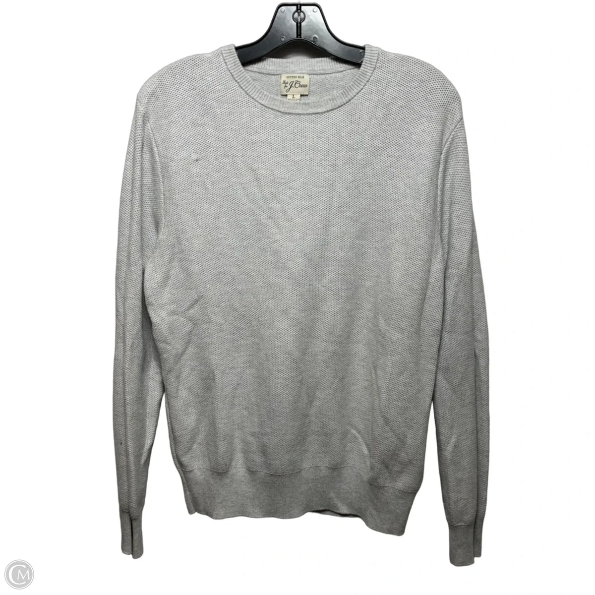 Top Long Sleeve By J. Crew In Grey, Size: L