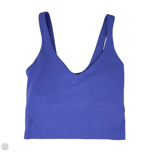 Athletic Bra By Lululemon In Purple, Size: 2