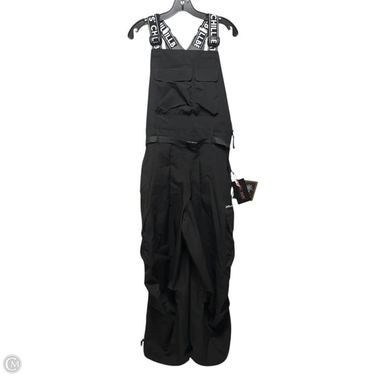 Baggy Leg Ski Bib By Chill Beats In Black, Size: S
