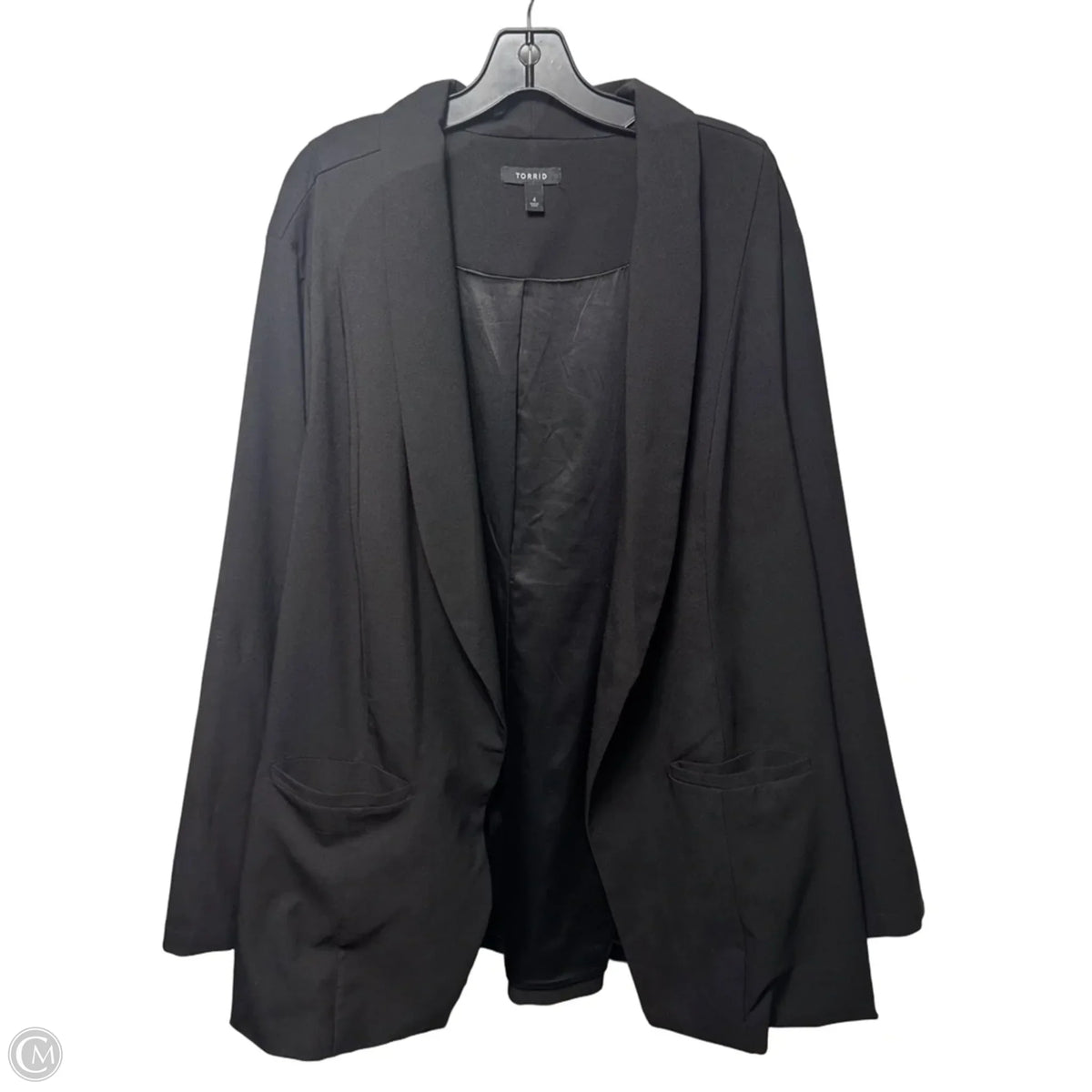 Blazer By Torrid In Black, Size: 4x