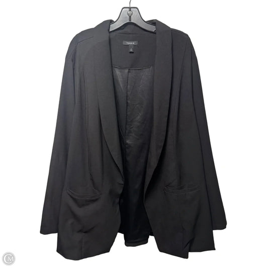 Blazer By Torrid In Black, Size: 4x