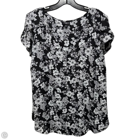 Harper Top Short Sleeve By Torrid In Floral Print, Size: 3x