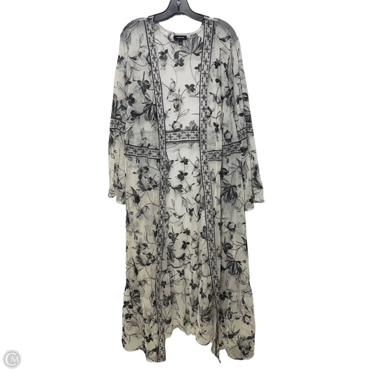 Festi Embroidered Lace Kimono By Torrid In Floral Print, Size: 4