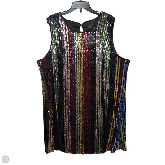 Sequin Sheath Dress Party Short By Torrid In Multi-colored, Size: 4x