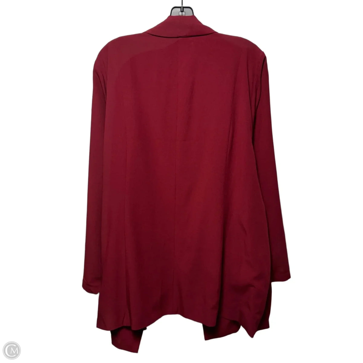 Blazer By Studio In Maroon, Size: 3x