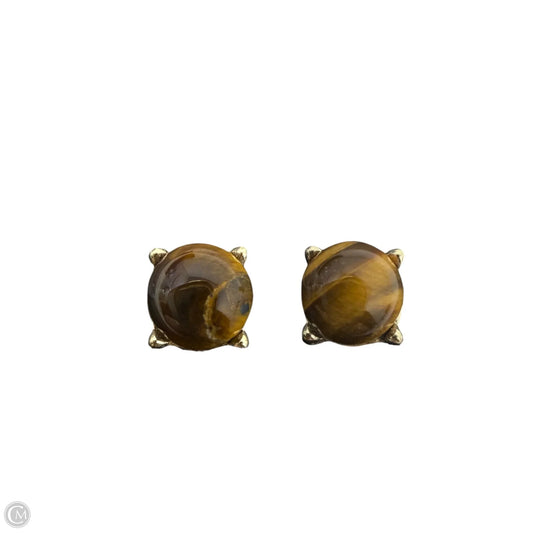 Tigers Eye Stud Earrings