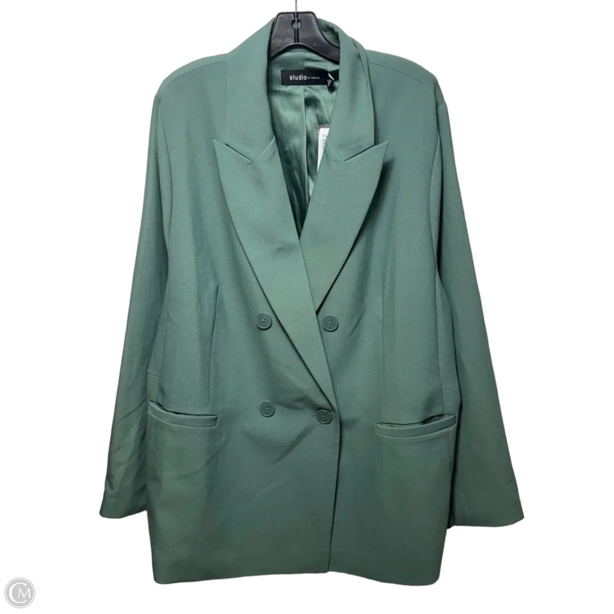 Blazer By Torrid In Green, Size: 3x