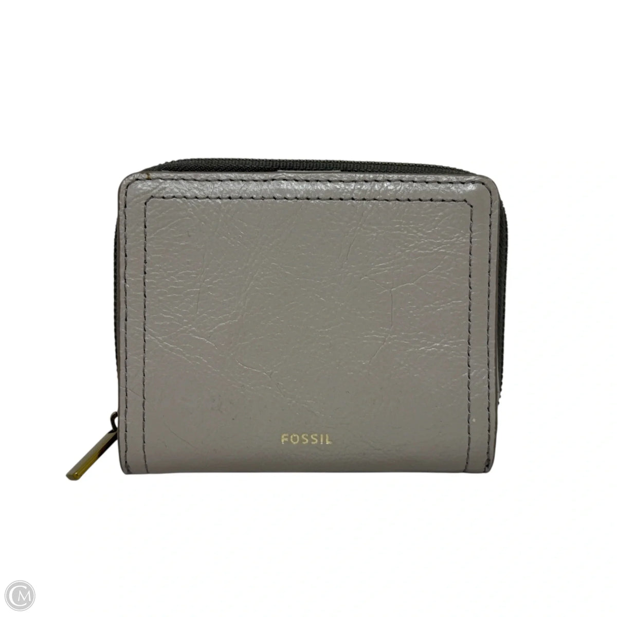 Wallet Leather By Fossil, Size: Small