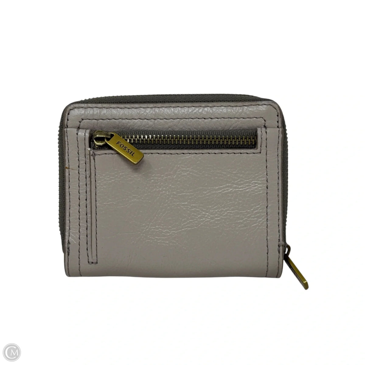 Wallet Leather By Fossil, Size: Small