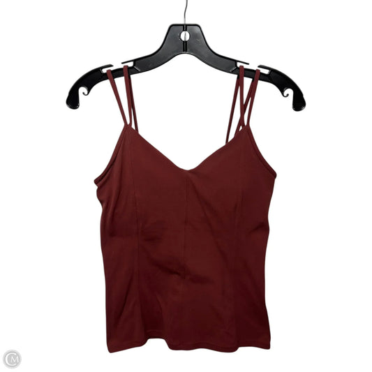 Athletic Tank Top By Lululemon In Maroon, Size: 6