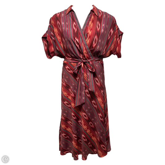 Dress Casual Maxi By Lauren By Ralph Lauren In Multi-colored, Size: 16