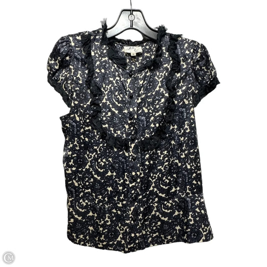 Top Sleeveless Designer By Milly In Floral Print, Size: 10