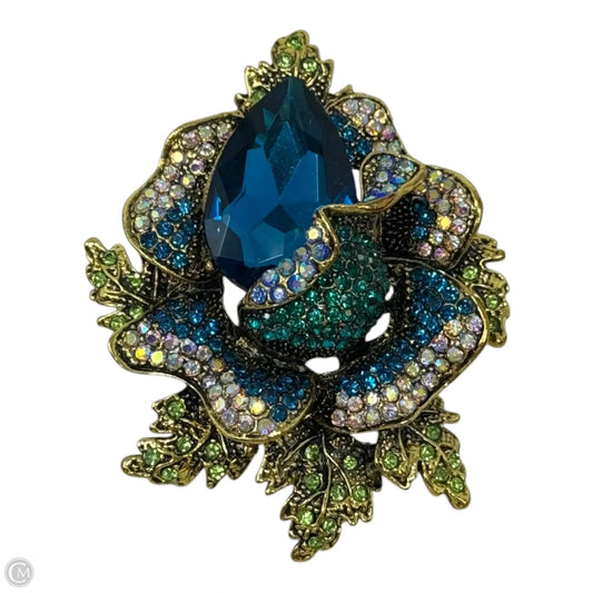 Large Floral Convertible Pin Pendant