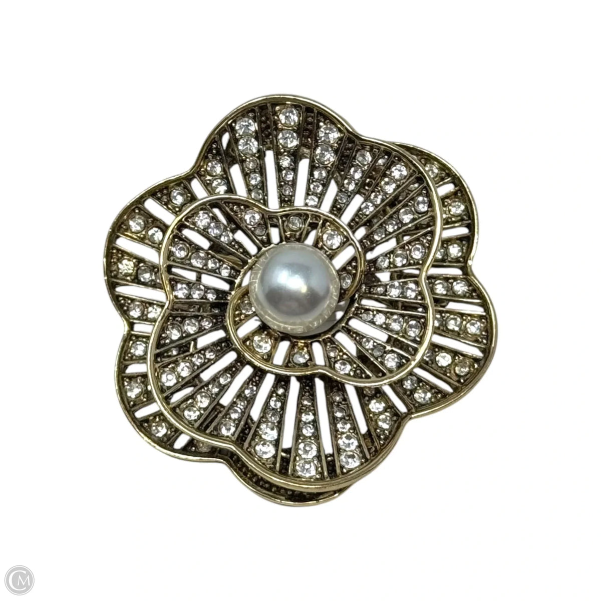 Spiral Flower Pin By Napier