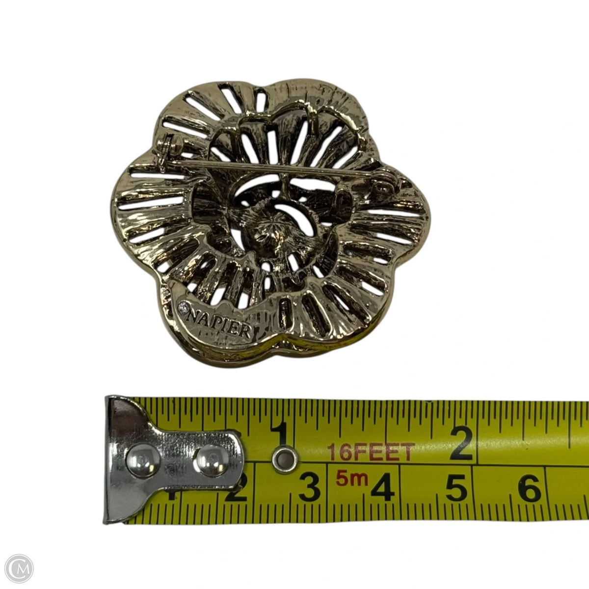 Spiral Flower Pin By Napier