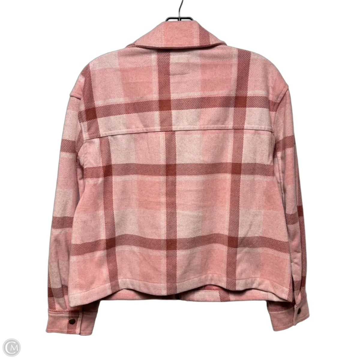 Jacket By Old Navy In Plaid Pattern, Size: Mp