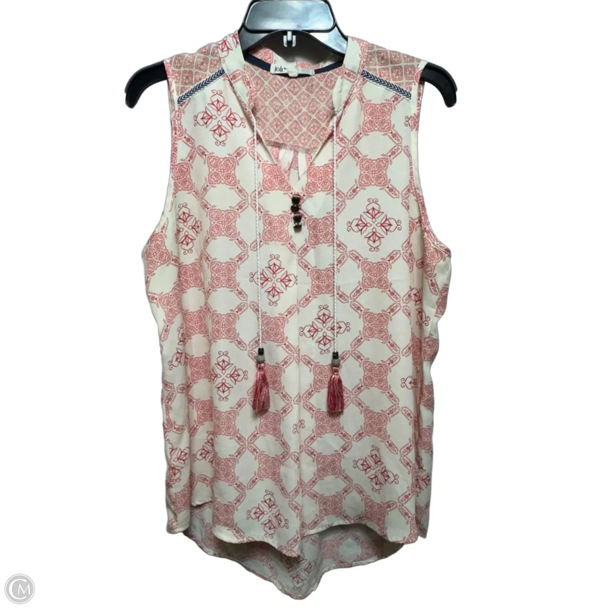 Top Sleeveless By Jolt In Red, Size: Xl
