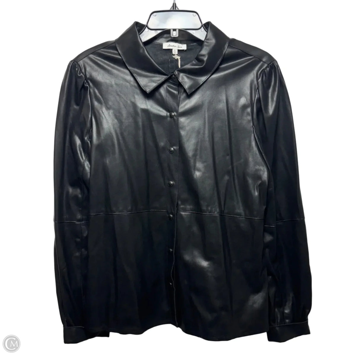 Jacket Leather By Another Love In Black, Size: L