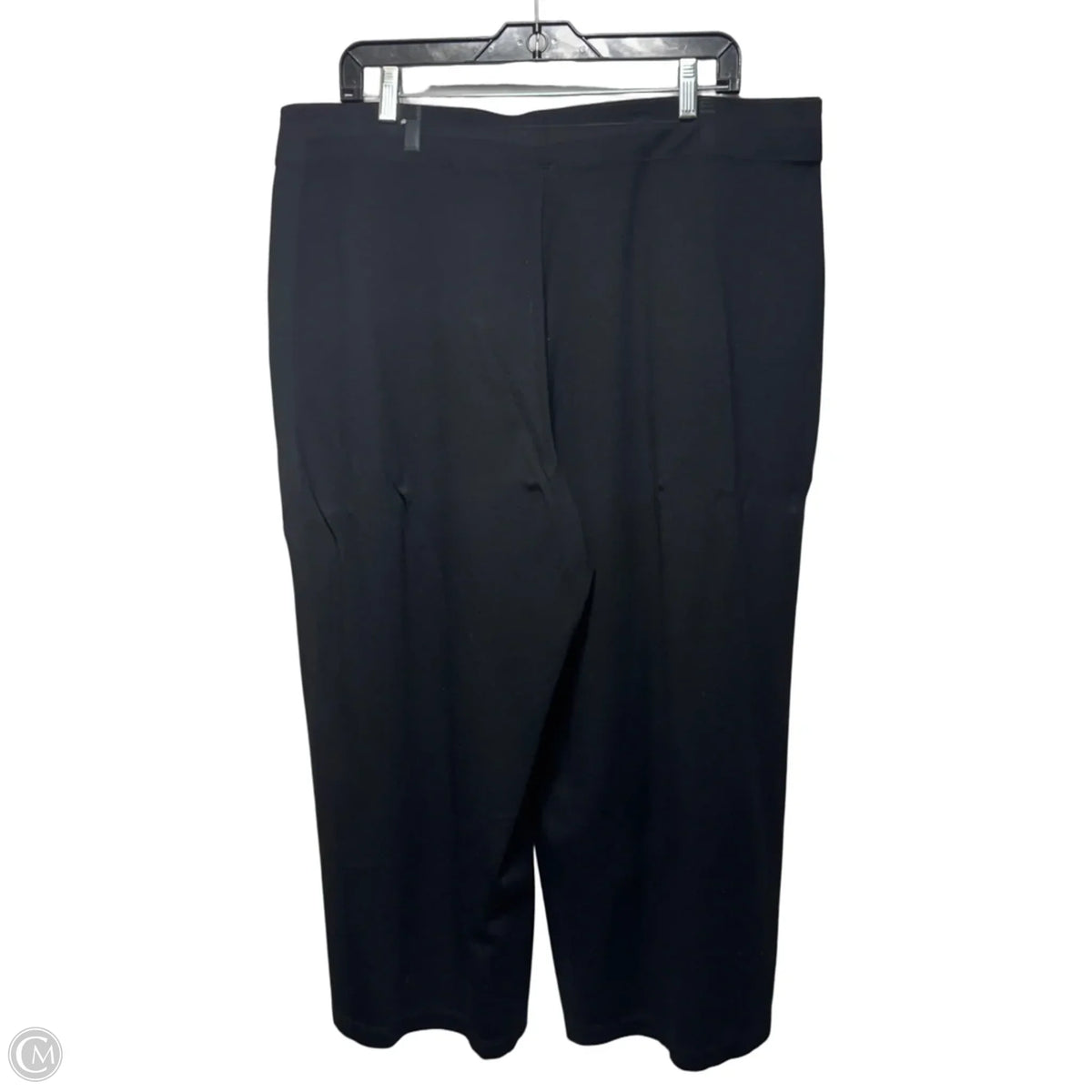 Pants Cropped By Max Studio In Black, Size: 2x