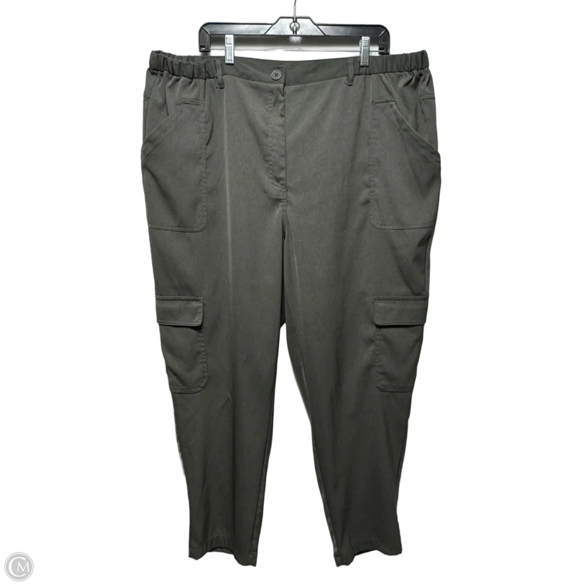 Pants Cargo & Utility By Max Studio In Green, Size: 2x
