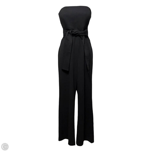 Strapless Belted Jumpsuit By White House Black Market In Black, Size: 4