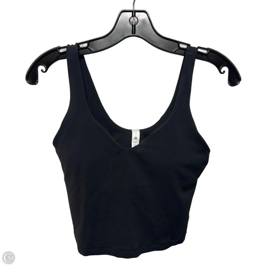 Athletic Bra By Lululemon In Black, Size: 6