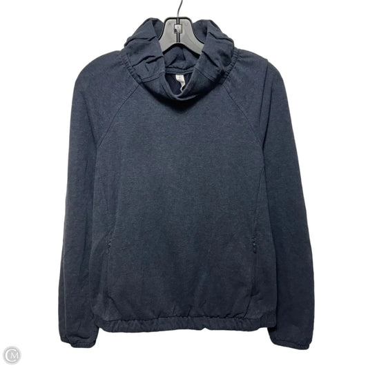 Athletic Sweatshirt By Lululemon In Navy, Size: 6