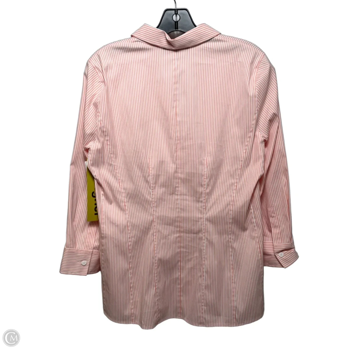 Katherine Blouse Designer By Lafayette 148 In Striped Pattern, Size: S