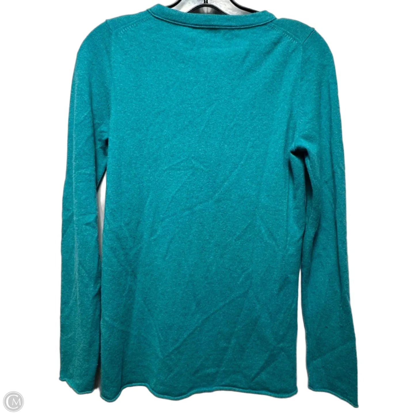 Sweater Cashmere By J. Crew In Aqua, Size: S