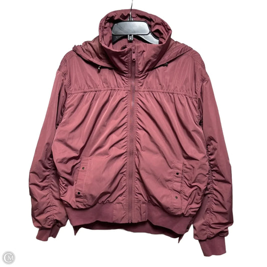 Point Reyes Bomber II Athletic Jacket By Athleta In Mauve, Size: L
