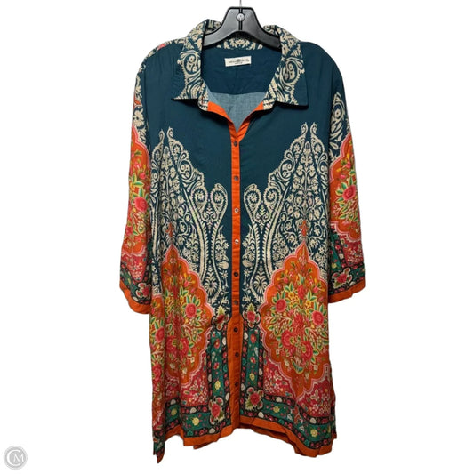 Dress Casual Short By Natural Life In Multi-colored, Size: Xl