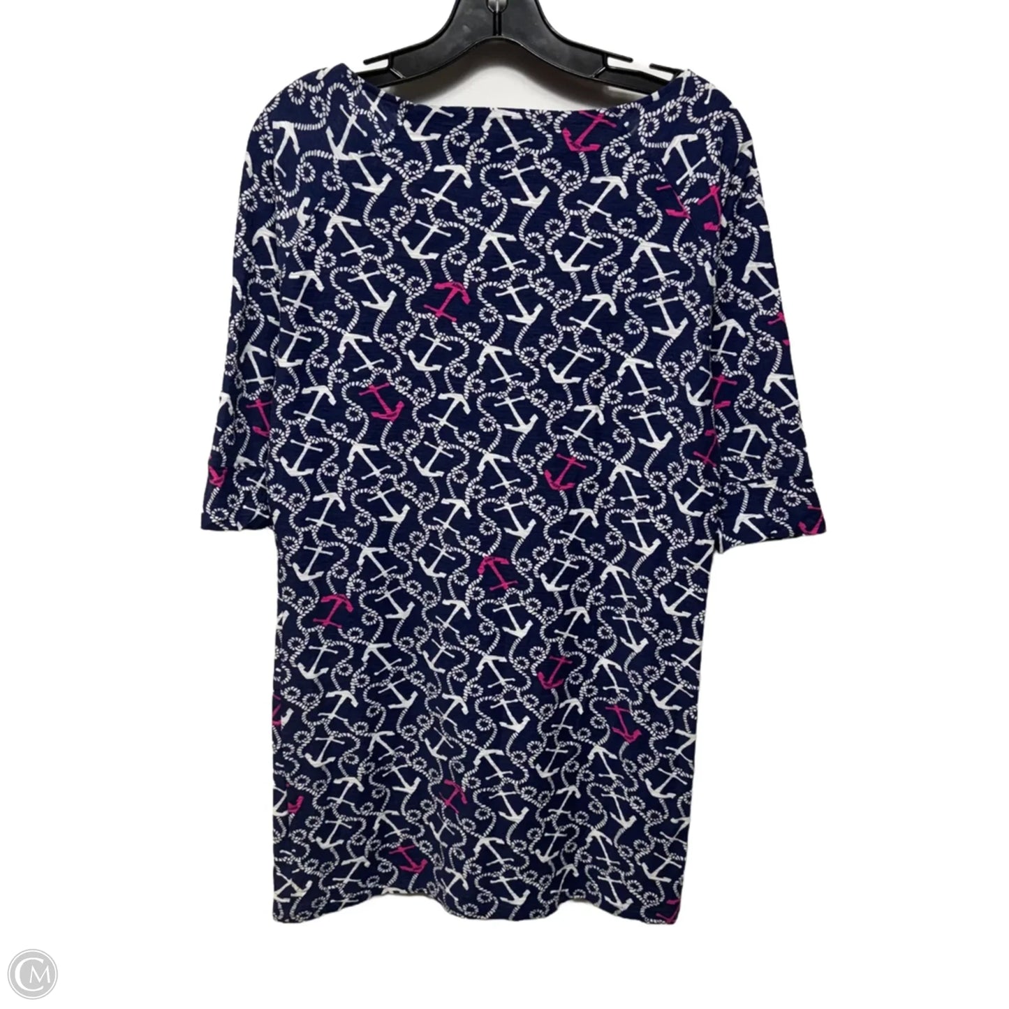 Dress Designer By Lilly Pulitzer In Nautical Print, Size: S