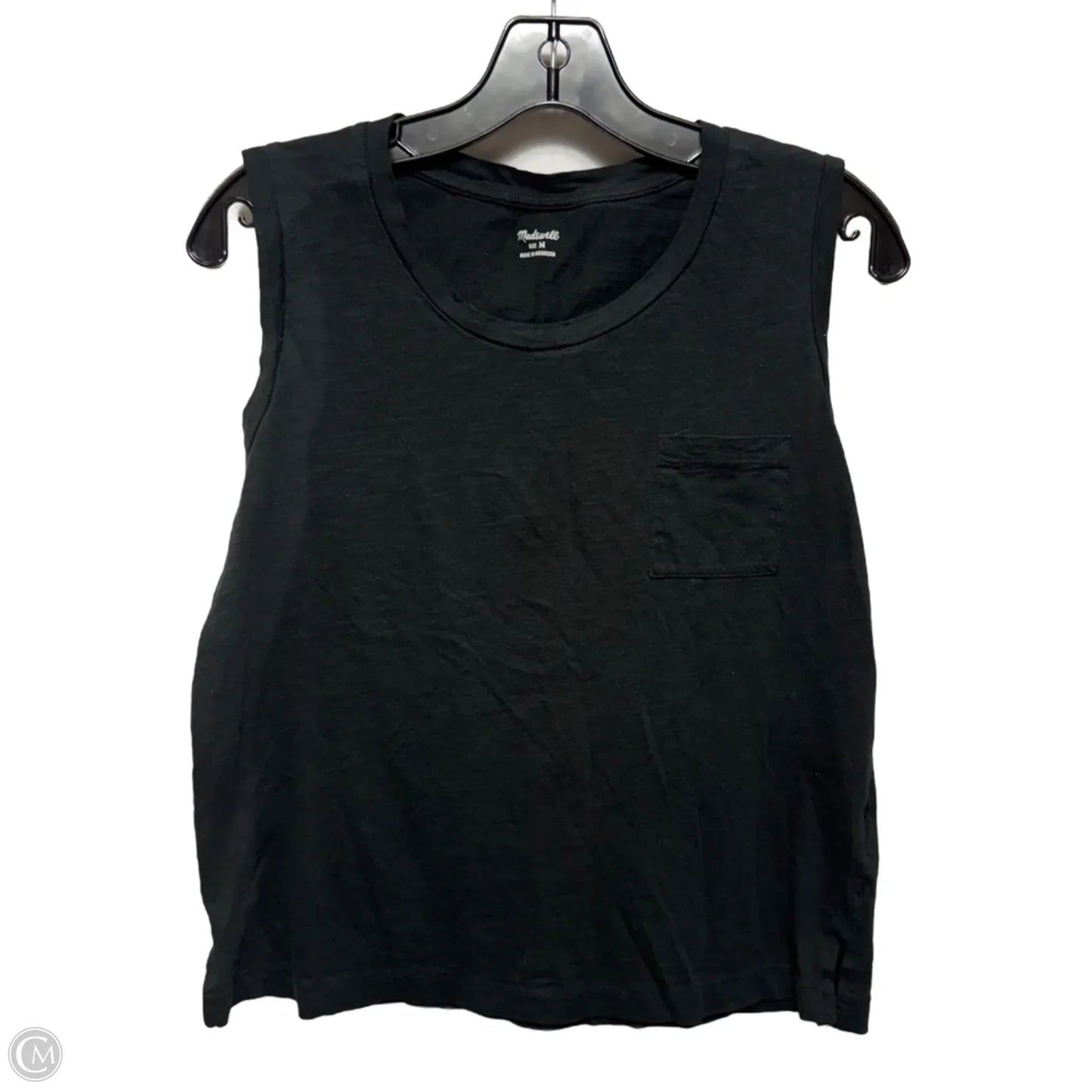 Tank Top Basic By Madewell In Black, Size: M