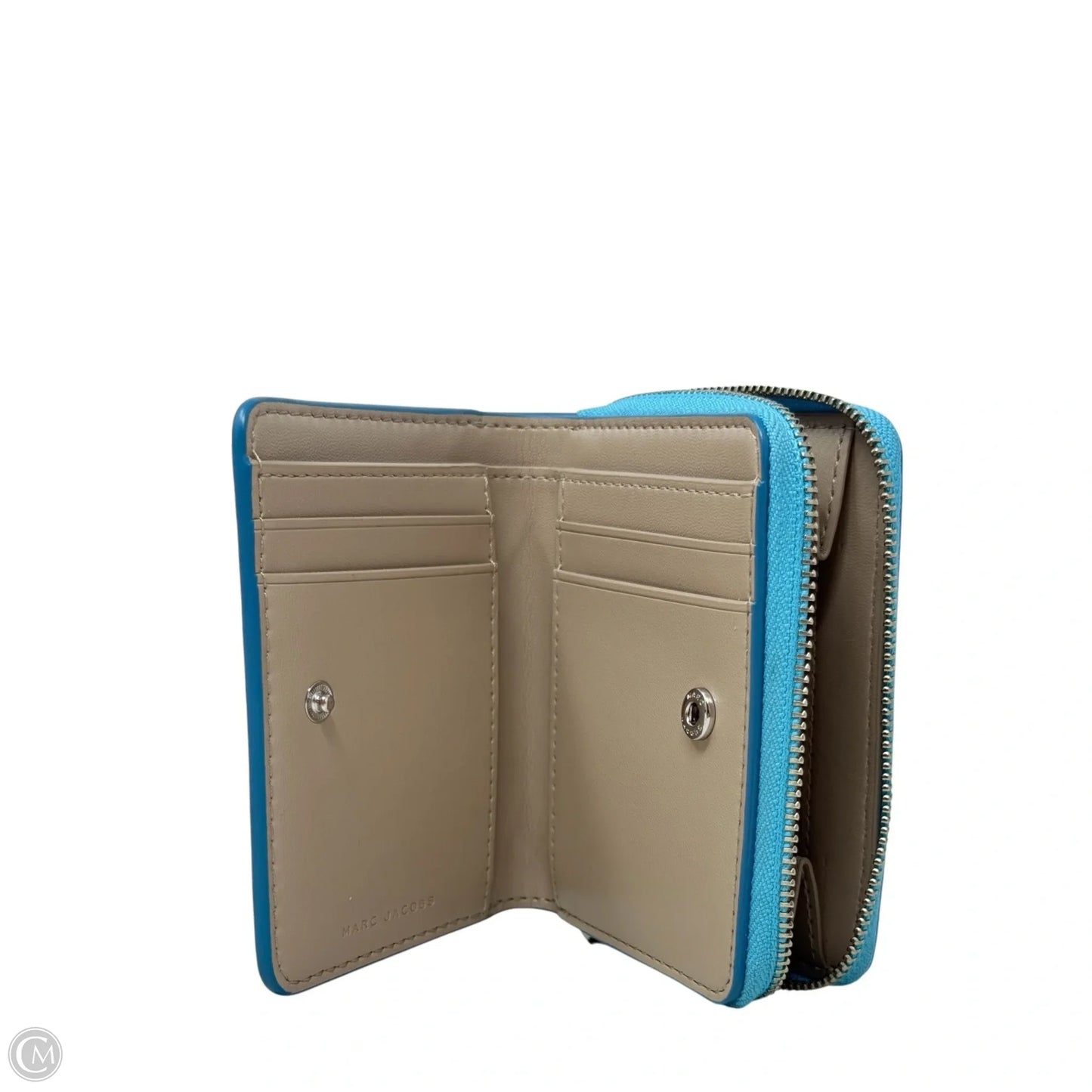 The Leather Mini Compact Wallet Designer By Marc By Marc Jacobs, Size: Small