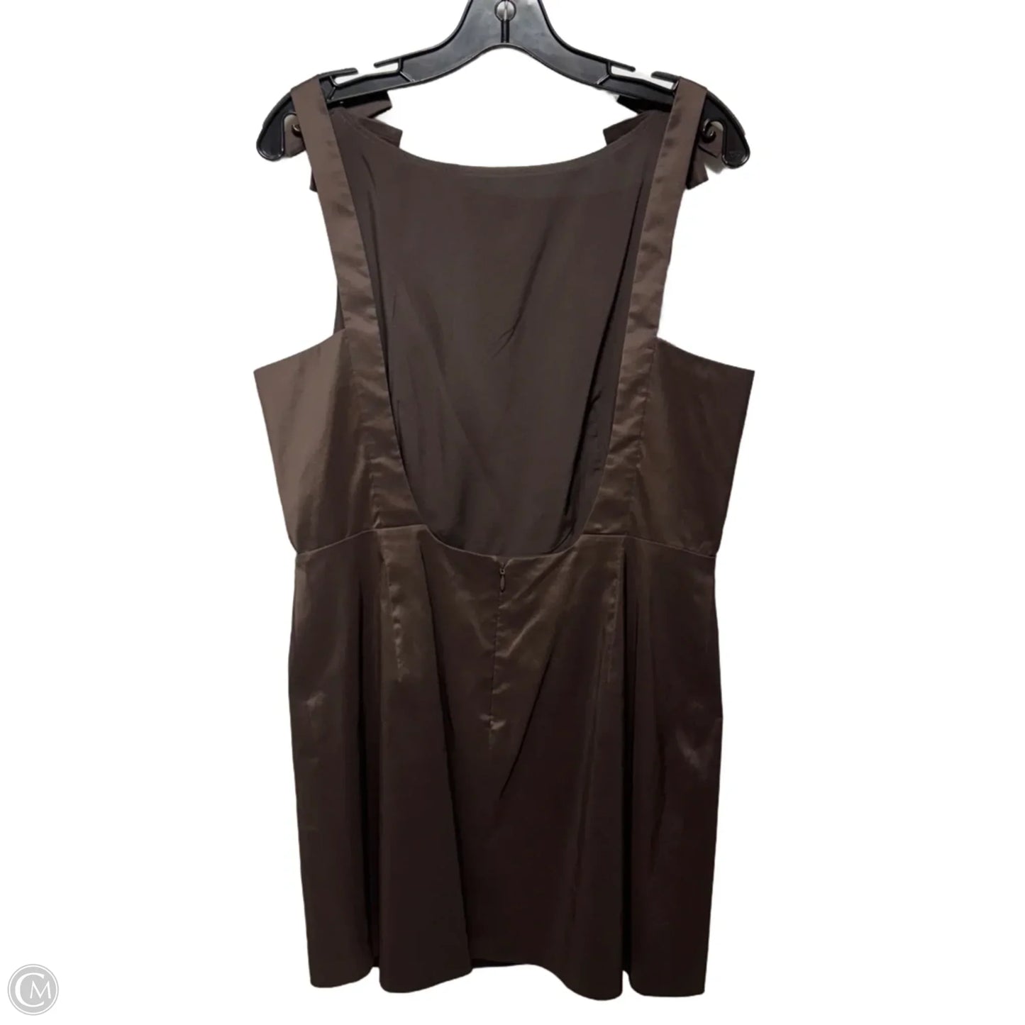 Blakely Low Back Cocktail Dress By Lily Sisto for Gianni Bini In Brown, Size: 12