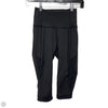 Athletic Capris By Lululemon In Black, Size: 2