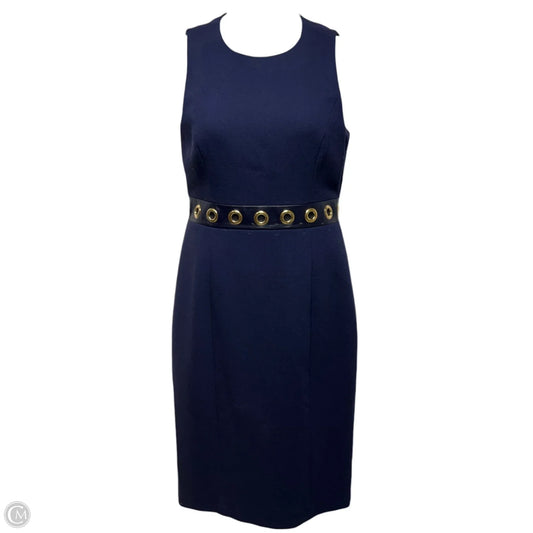 Dress Designer By Michael Kors Collection In Navy, Size: 12