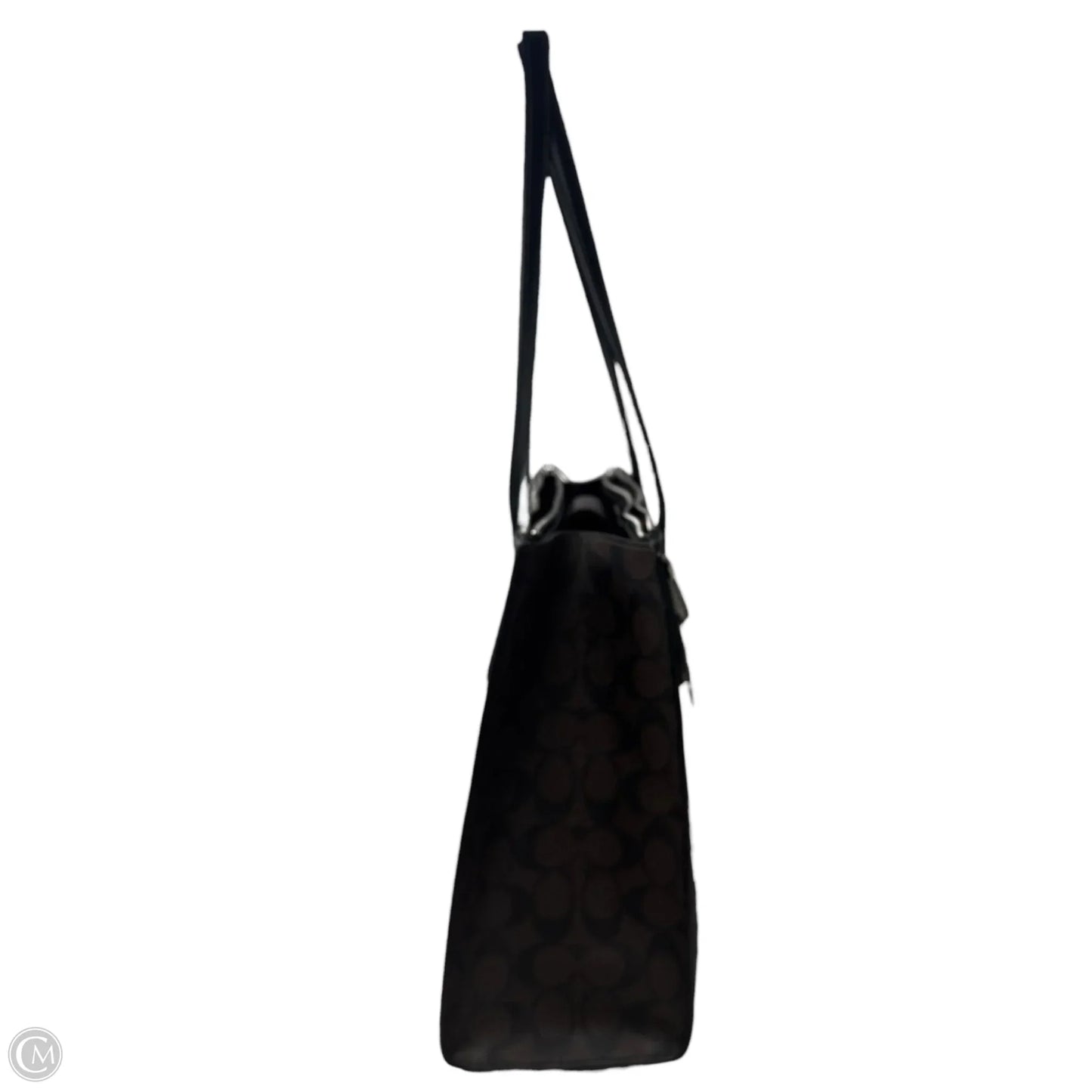 Nina Double Zip Tote Designer By Coach, Size: Large